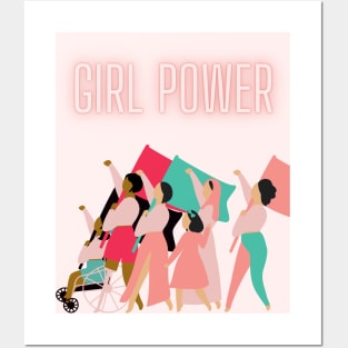 Girl Power Posters and Art